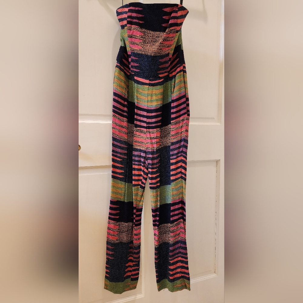 Mara Hoffman Strapless Jumpsuit